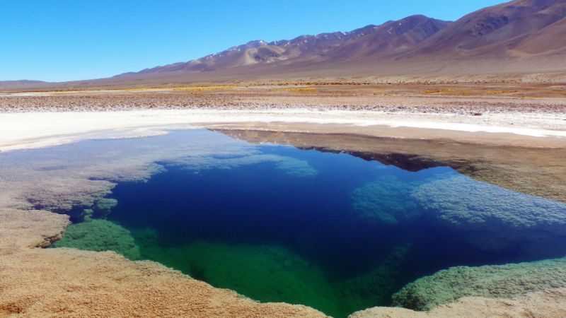 Obras de acceso y circulación para visitantes en lagunas celestes de “Ojos de mar”
