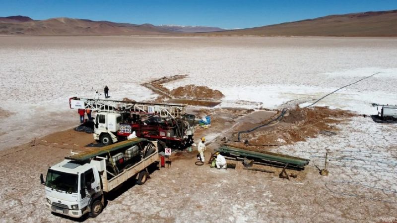 NOA: reanudan la exploración de un proyecto de litio