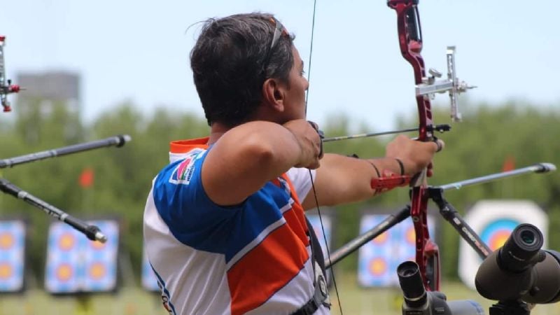 El catamarqueño que se coronó campeón Sudamericano de Tiro con Arco
