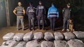 Secuestraron un cargamento con 121 kilos de marihuana