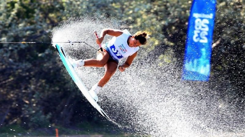 El primer oro en los Panamericanos llegó desde el agua
