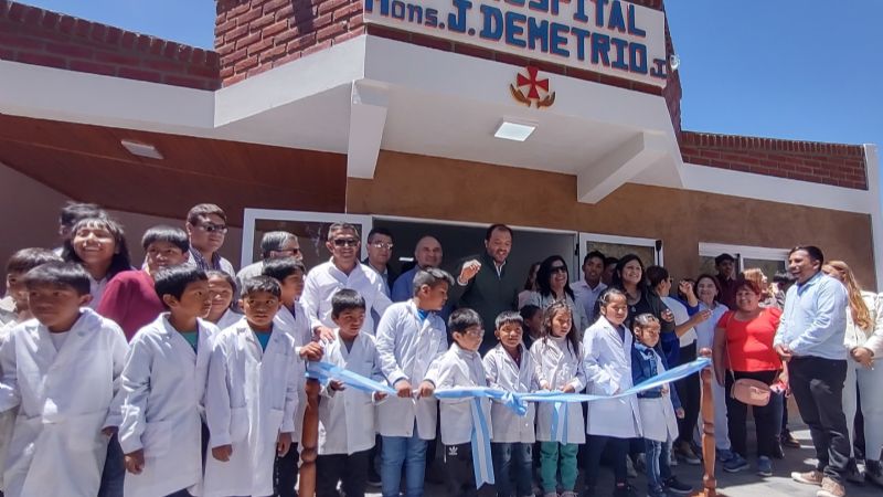 Se inauguró el Mini Hospital “Mons. Demetrio J.” en San Antonio del Cajón