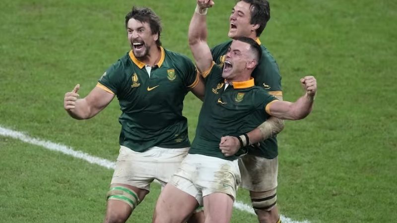 Sudáfrica, Campeón del Mundo en rugby