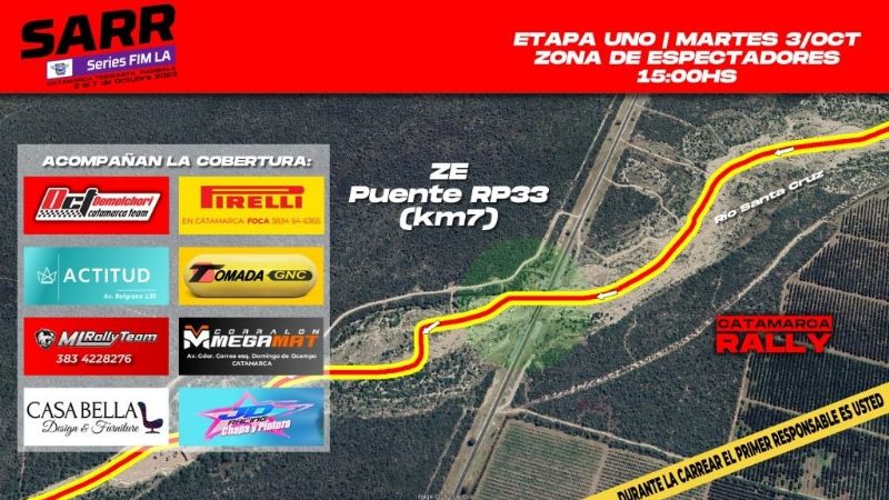 Larga el Southamerican Rally Race en Catamarca