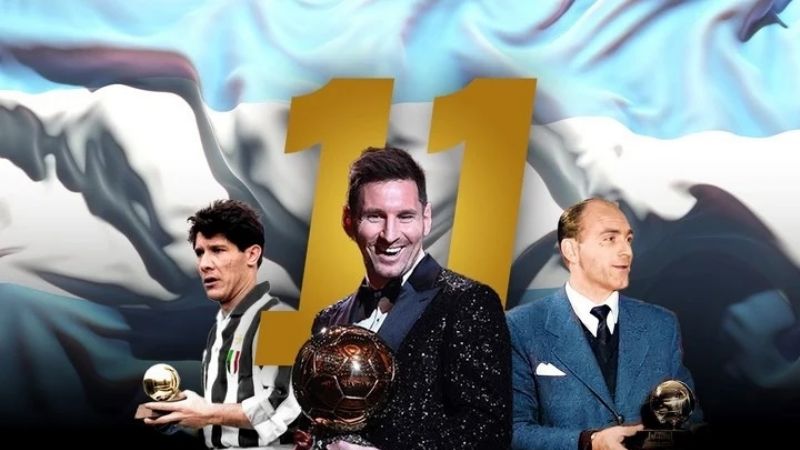 Messi con el 8vo. Balón de Oro; el “Dibu”, mejor arquero
