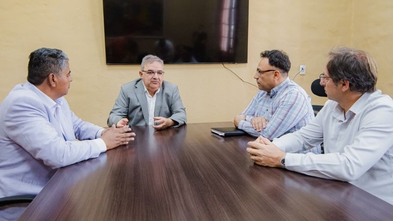 Yapura y Ríos coordinan transición municipal en la ciudad de Belén