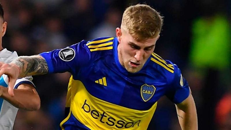 Valentini aparece en el “11” titular de Boca