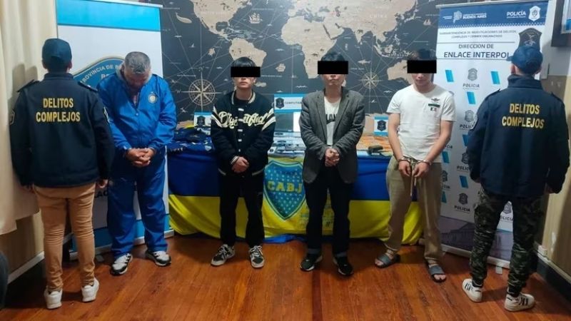 “Barra” de Boca, socio de la mafia china, cayó presó