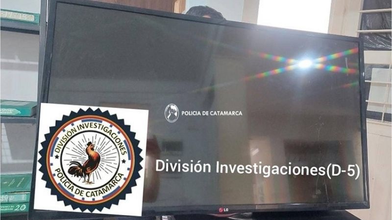 Recuperan una TV robada tras un allanamiento