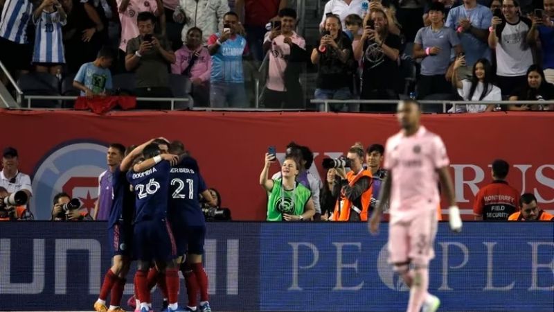 Sin Messi, Inter Miami fue goleado por Chicago