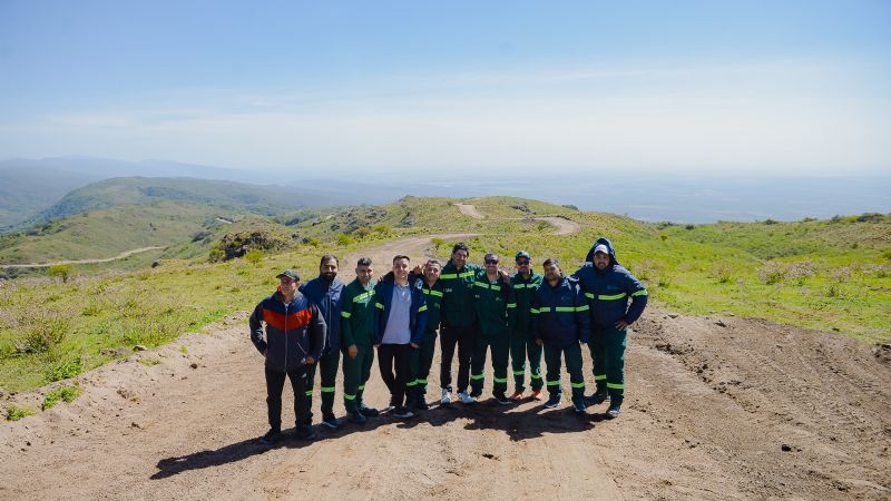 Se completó la apertura de traza de la Cuesta Amadores-Alijilán