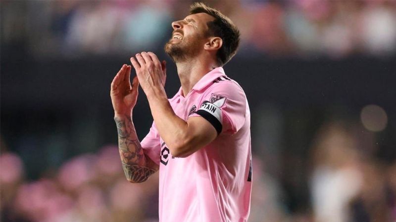 Messi y el Inter Miami, sin chances en la MLS
