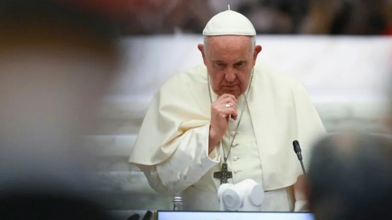 El Papa Francisco pidió por la “paz” en Medio Oriente.