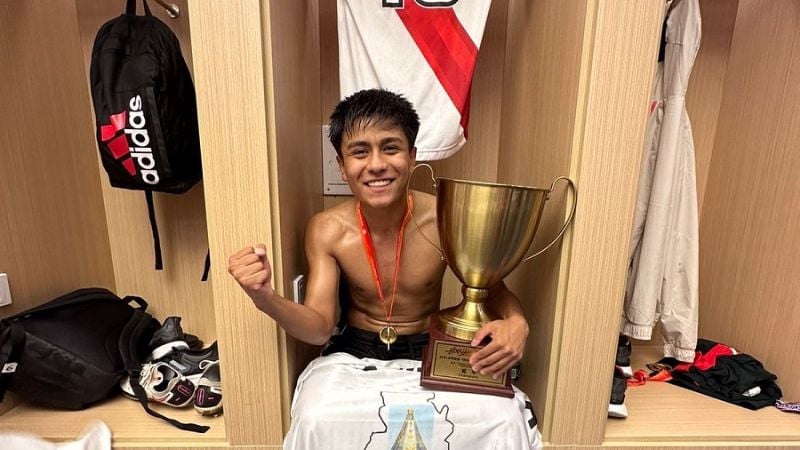 Catamarqueño campeón con River en China