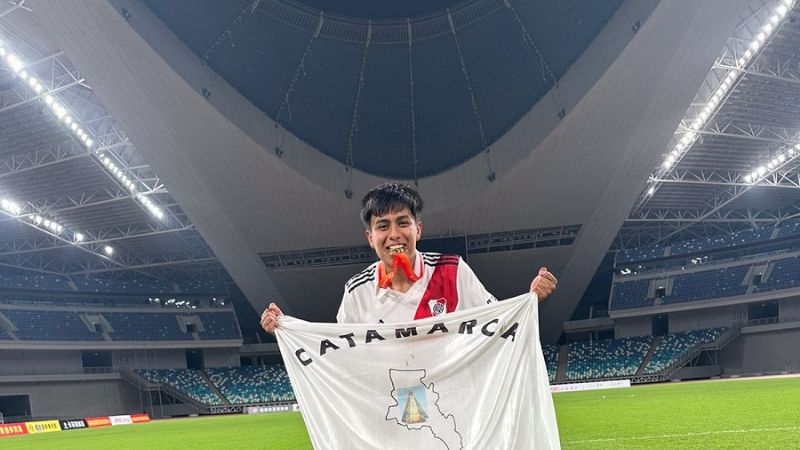Catamarqueño campeón con River en China