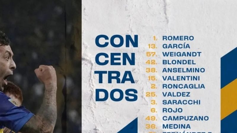 Boca viaja a Córdoba con el once confirmado