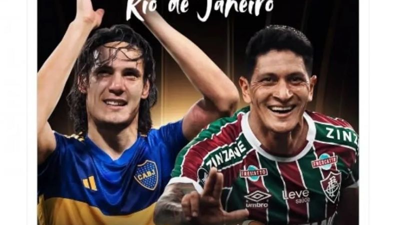 Conmebol fijó horario para Fluminense-Boca