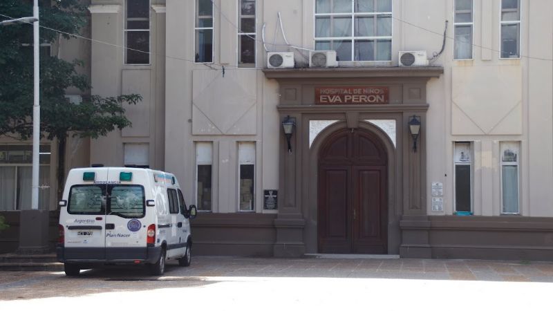 Parte médido del bebé que fue rescatado de una pileta