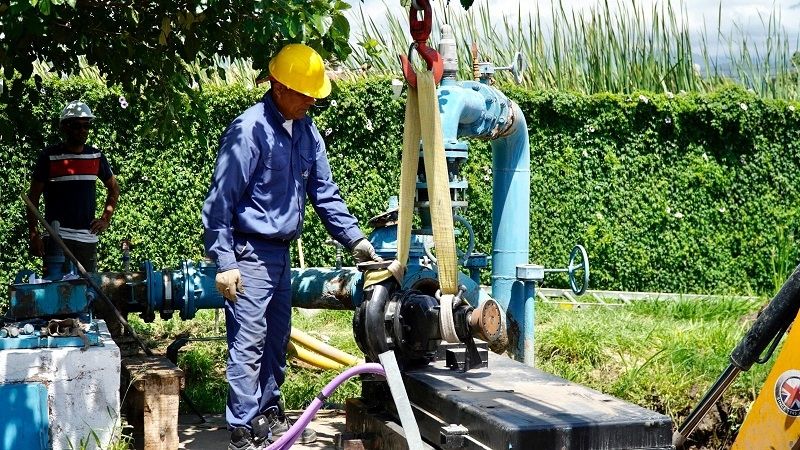 Hasta la tarde, sin agua en Polcos, La Carrera y Banda de Varela