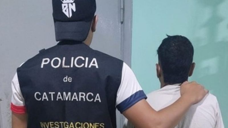 Hombre fue apresado en el super