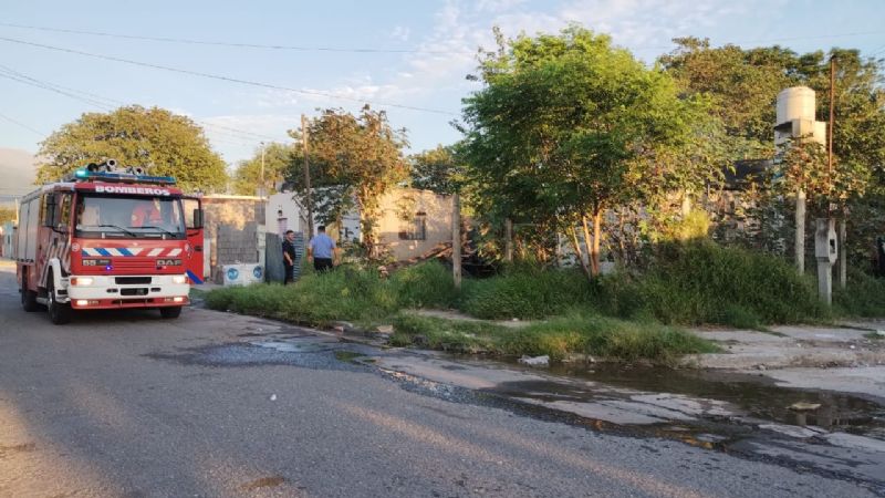 Sofocaron incendio en una vivienda
