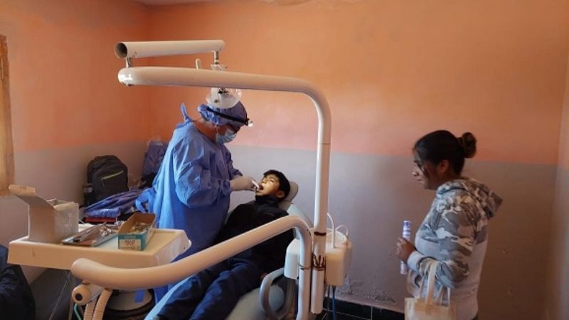 Atención médica en Laguna Blanca y Corral Blanco