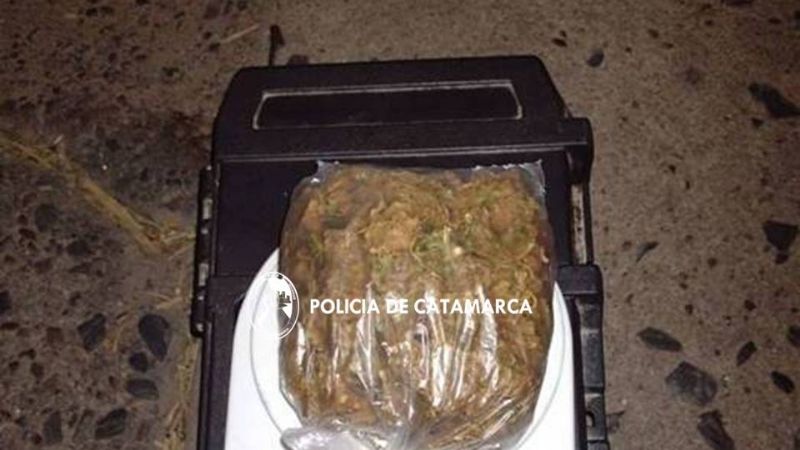 Secuestraron marihuana