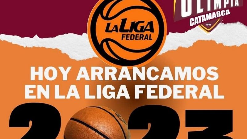 Olimpia debuta en La Rioja, por la Liga Federal de Básquet
