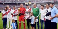 LOS CAMPEONES DEL MUNDO de River tuvieron su reconociminto.