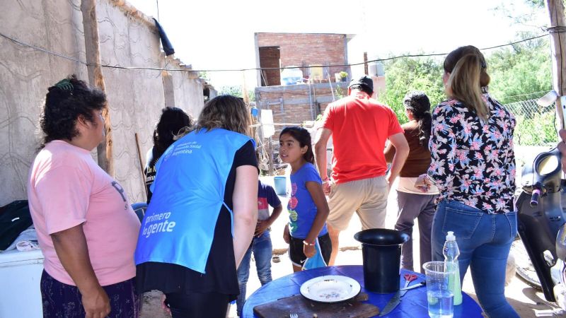 Nación envió ayuda a los damnificados por las lluvias en Santa María