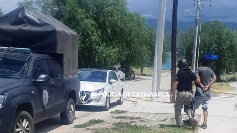 Delincuente se autolesionó para evitar ser detenido