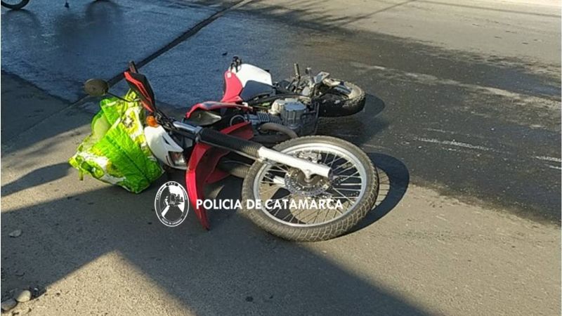 Quedó inconsciente tras un accidente
