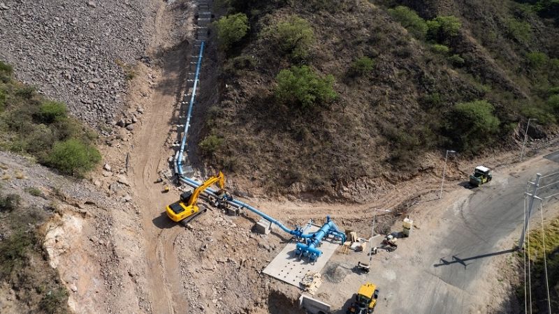 Acueducto Norte: Ensayos positivos y habilitación del Nudo 1