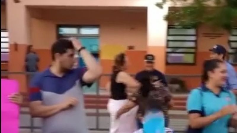 Protesta de docentes