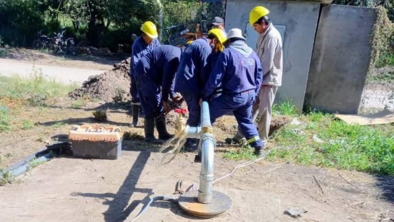 Los Altos habilitó un nuevo pozo para abastecer de agua potable a barrios
