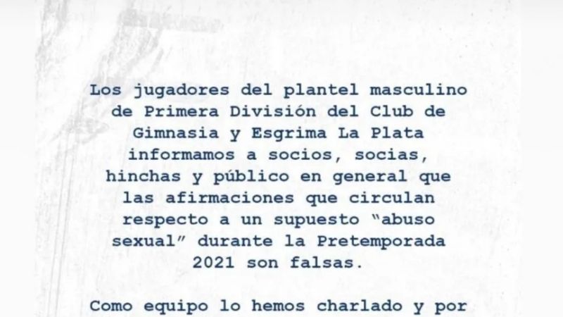 Gimnasia, cruzado por una delicada situación