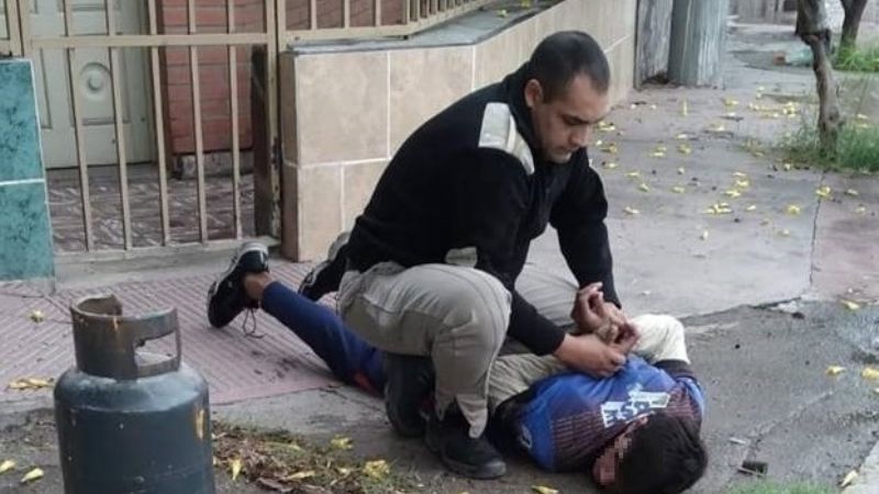 Demoran a un adolescente y recuperan una garrafa