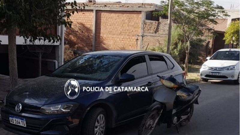 Cuatro accidentes en Santa María