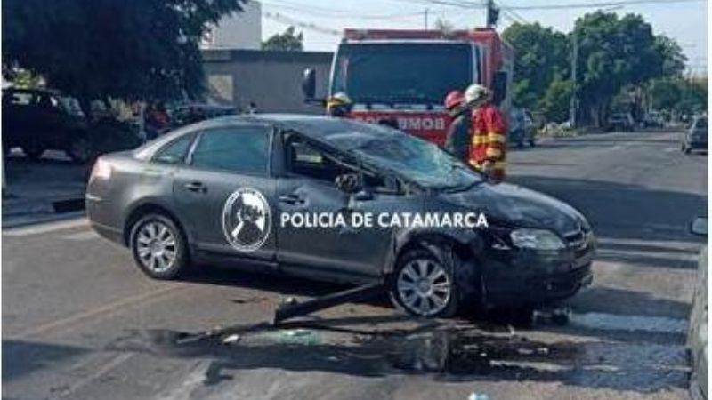 Vuelco en el Sur de la ciudad