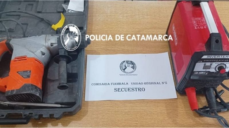 Esclarecen robo en Fiambalá