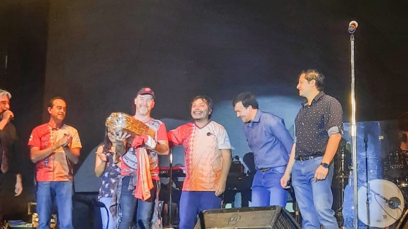 Tinogasta cerró la vendimia con un gran show de La Beriso