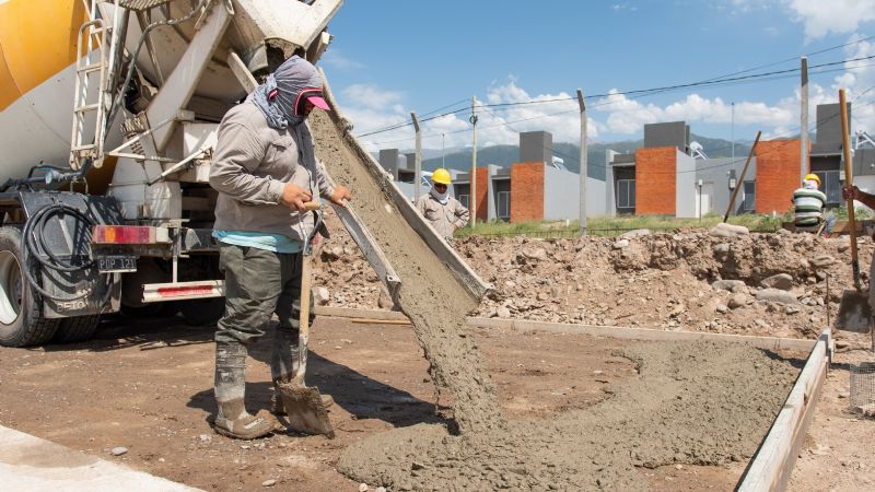 Construyen un mega reservorio de agua para Valle Chico