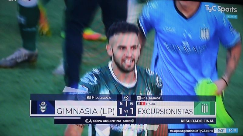 Batacazo I: Excursionistas eliminó a Gimnasia (LP)
