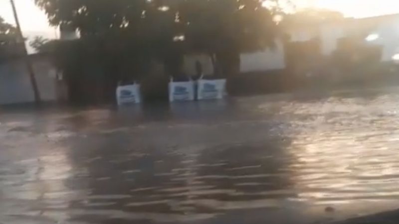 Torrencial lluvia causó innumerables inconvenientes