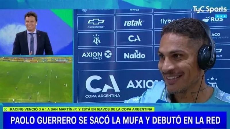 Un hincha le había anunciado el gol a Paolo Guerrero