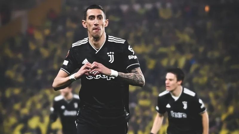 Show con “hat trick” incluido de Di María para Juventus