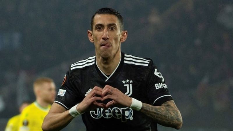 Show con “hat trick” incluido de Di María para Juventus