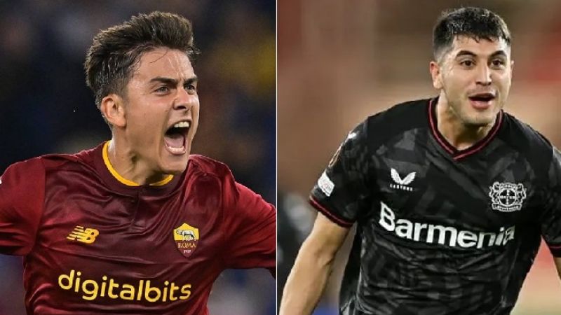 Dybala y Palacios avanzaron a 8vos. de la Europa League