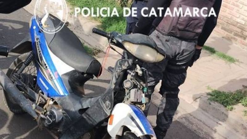 Secuestraron una motocicleta en el norte de la Capital