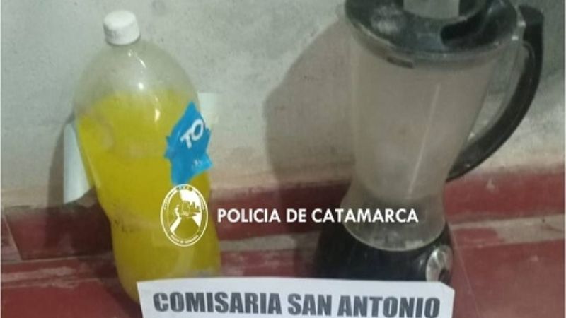 Llevaba cosas de dudosa procedencia